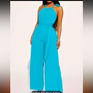 Blue Jumpsuit